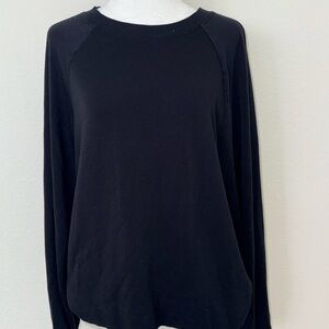 LOFT Sweatshirt Women’s Black Long Sleeve